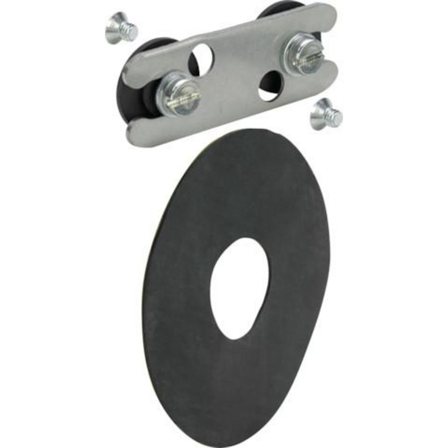 Montageset staal/blank Viega