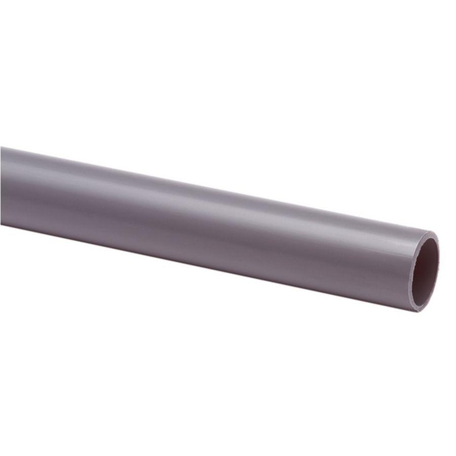 Lengte a 4m. elektrobuis PVC grijs 3/4" VVE=25 Wavin