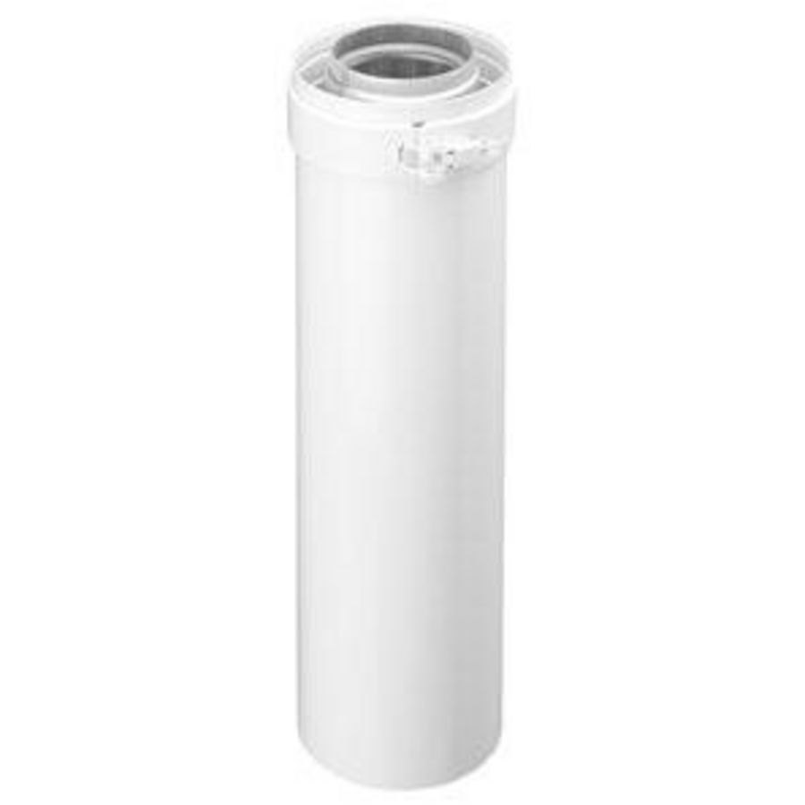 TwinSafe+ verlengpijp AL 80/125 L=2000mm VVE=4 Burgerhout