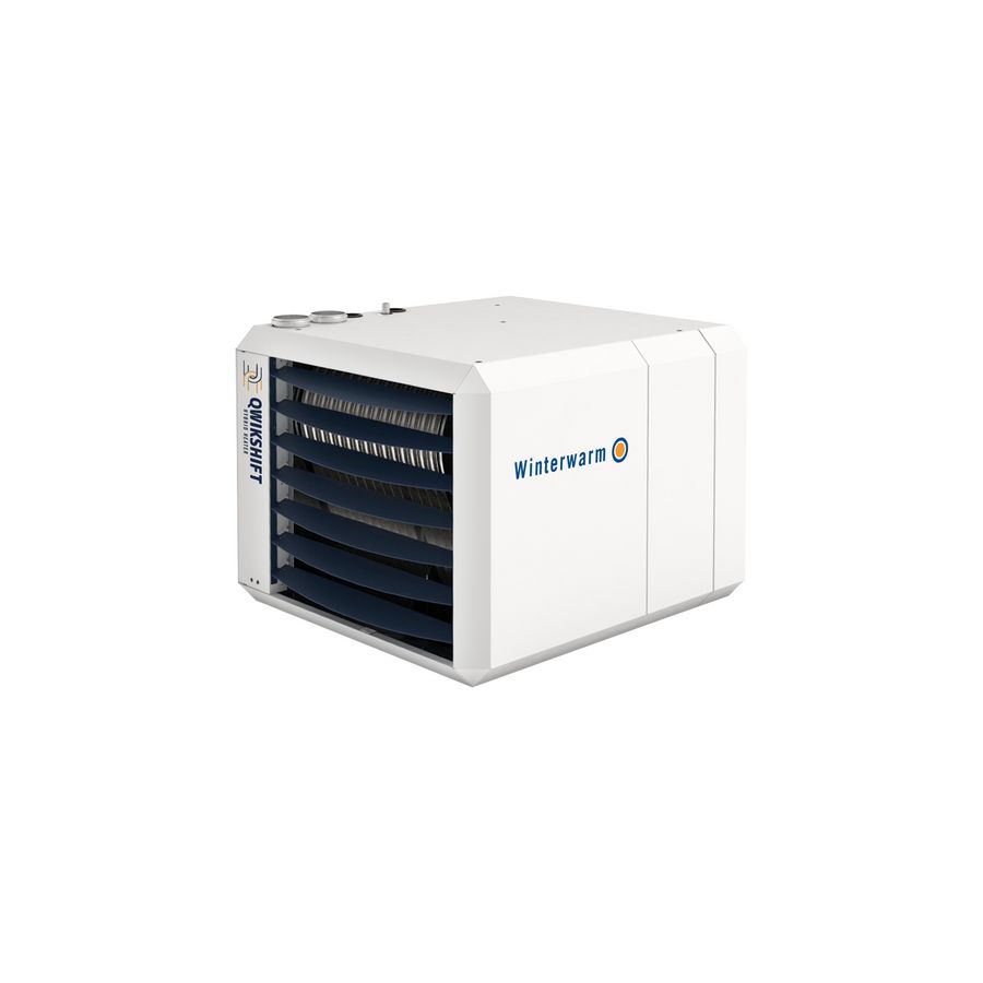 Binnenunit Qwikshift Hybride luchtverwarmer / booster gasgestookt QSG 12+40 incl. Smart controller Winterwarm