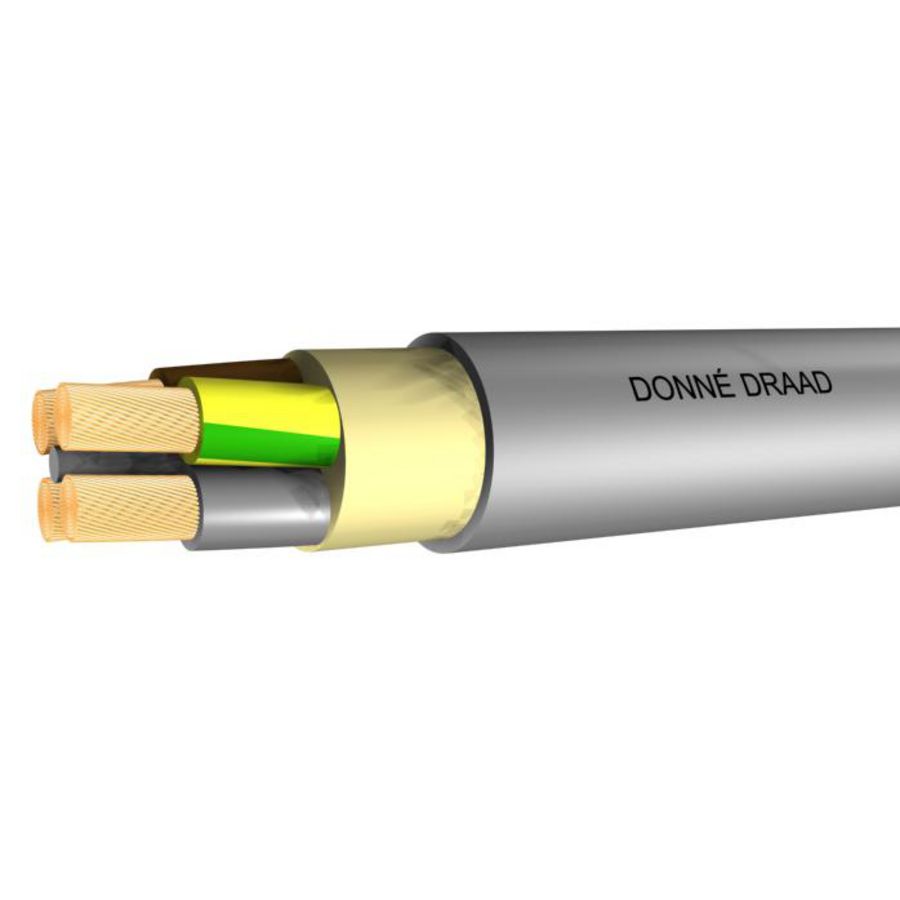 DC-Kabel 200045 H1Z2Z2-K DCA 10mm2 Zwart 25M Donné