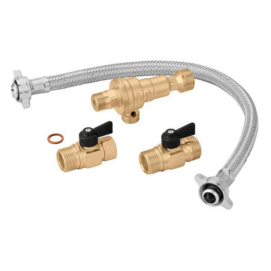 Vulset 1/2"bt. incl. kogelafsl. en terugstr.beveiliger Caleffi