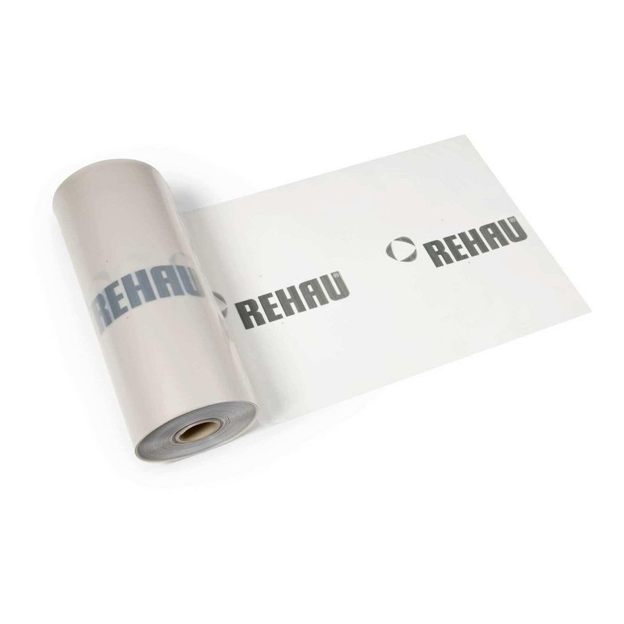 Rol a 120m² afdekfolie PE (120cm x 100mtr.) REHAU