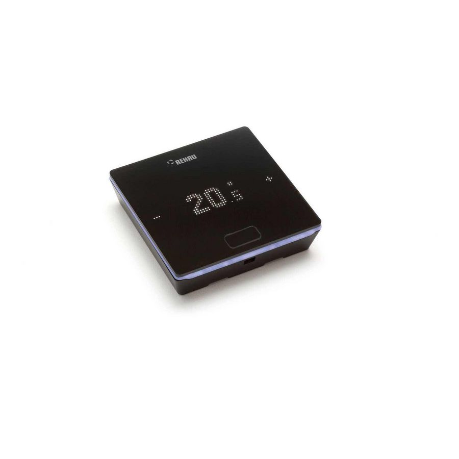 Ruimtethermostaat NEA SMART 2.0 zwart BUS temperatuur- en vochtsensor  REHAU