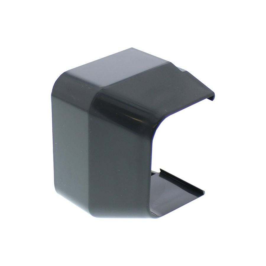 Verloopstuk 90X65mm antraciet grijs PVC RAL7016 Canalit