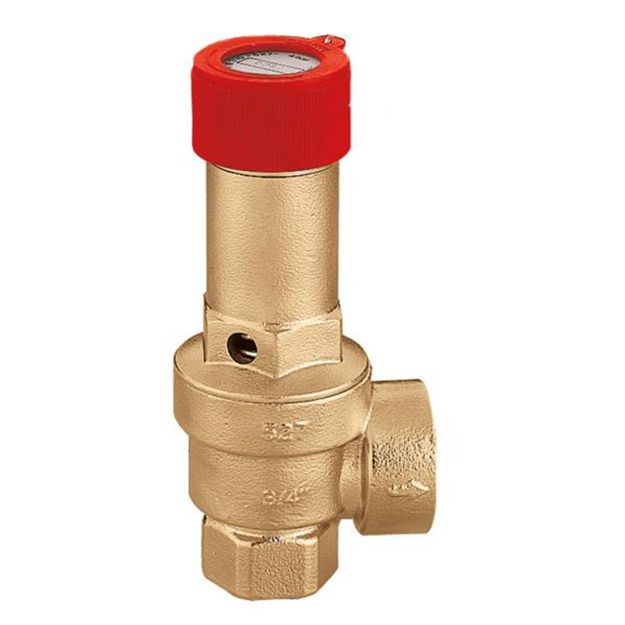 Overstortventiel 1"bn.x1.1/4"bn. 2bar Caleffi