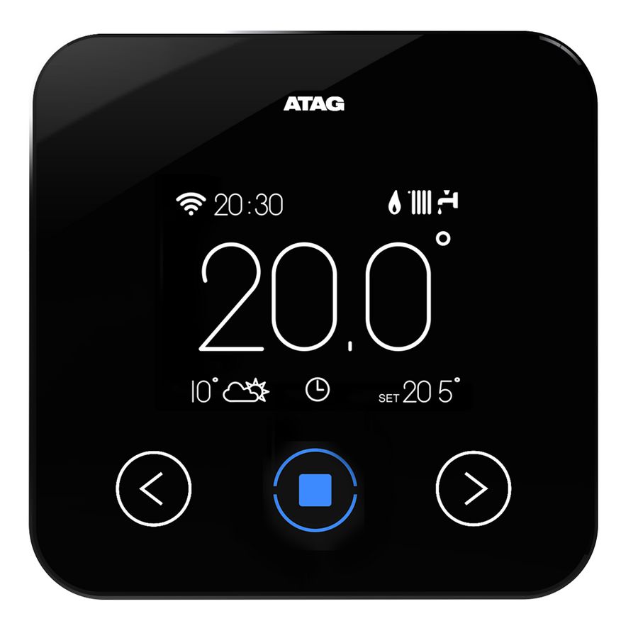 Klokthermostaat Atag One zone zwart ATAG