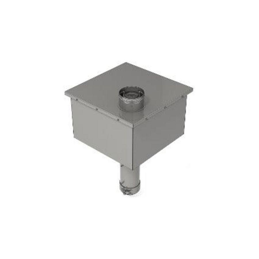 PowerVent-02 dakventilator-unit, zwartgrijs DRU