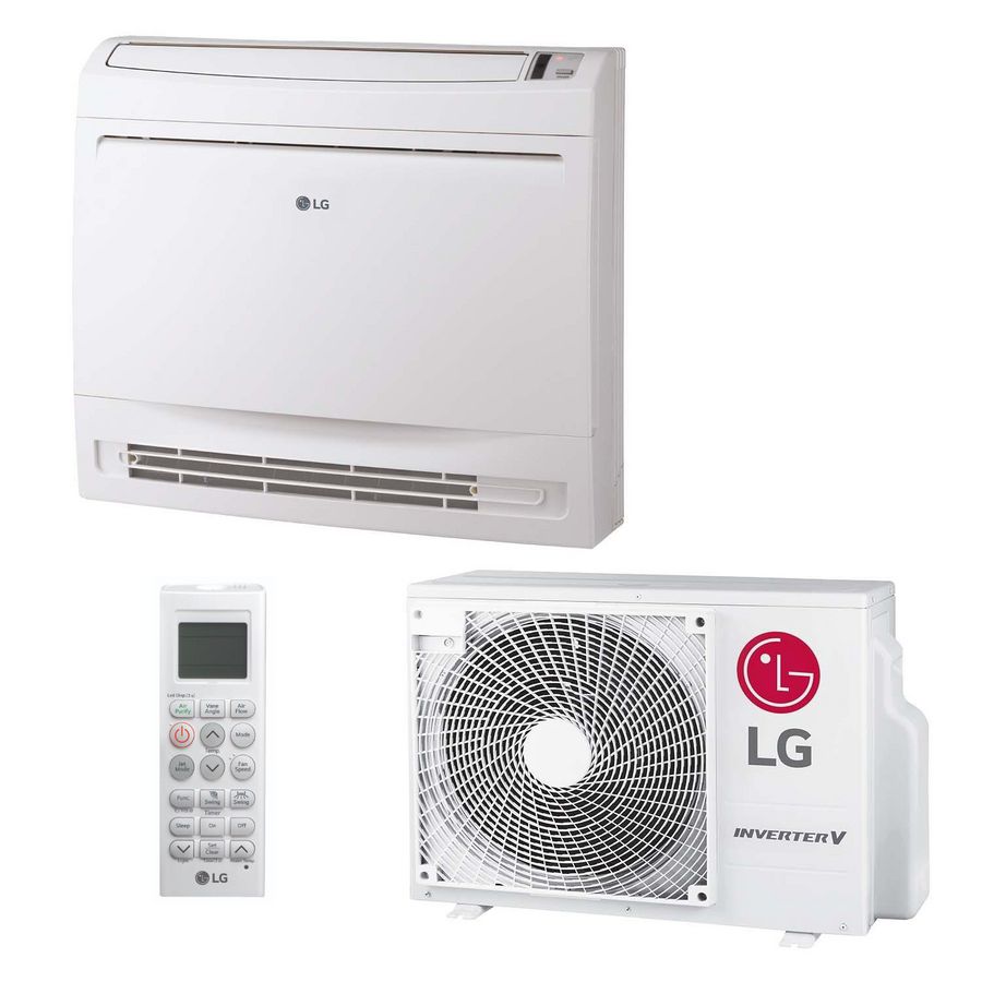 Set Console Inverter wand airco 3,5 kW LG