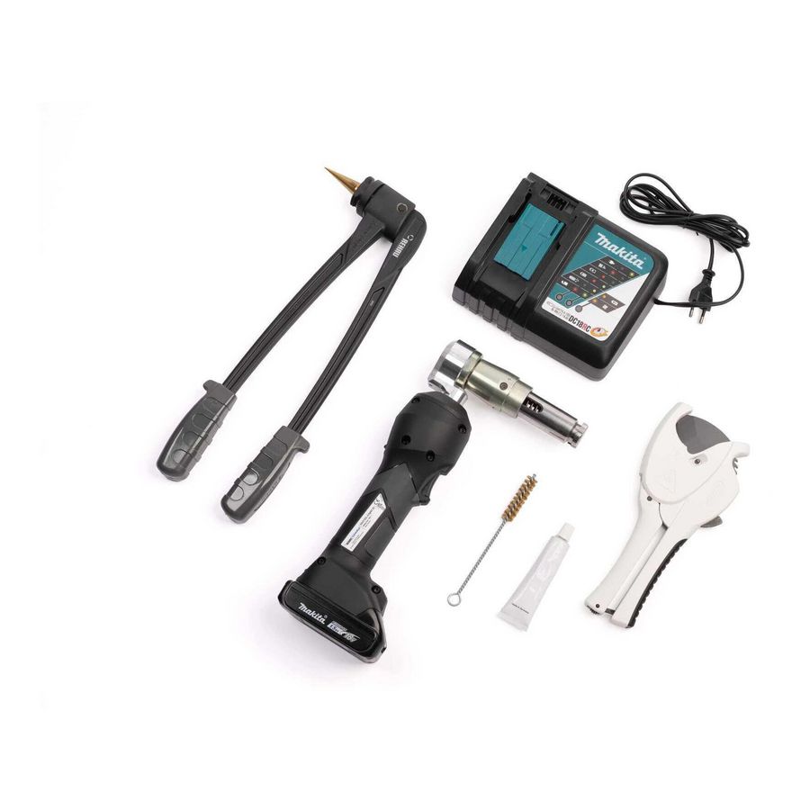 Gereedschap RAUTOOL A-light3 QC  tang +accu +lader+koffer+buisschaar REHAU