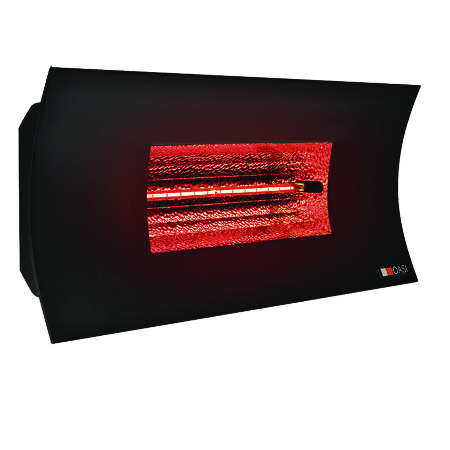 Terrasverwarmer infrarood E-Comfort Oasi HT zwart 2000W DRL
