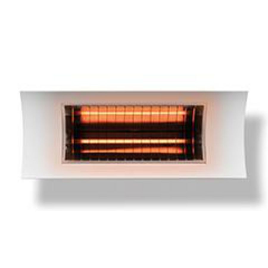 Terrasverwarmer infrarood E-Comfort Oasi Low Glare wit 1000-2000W DRL