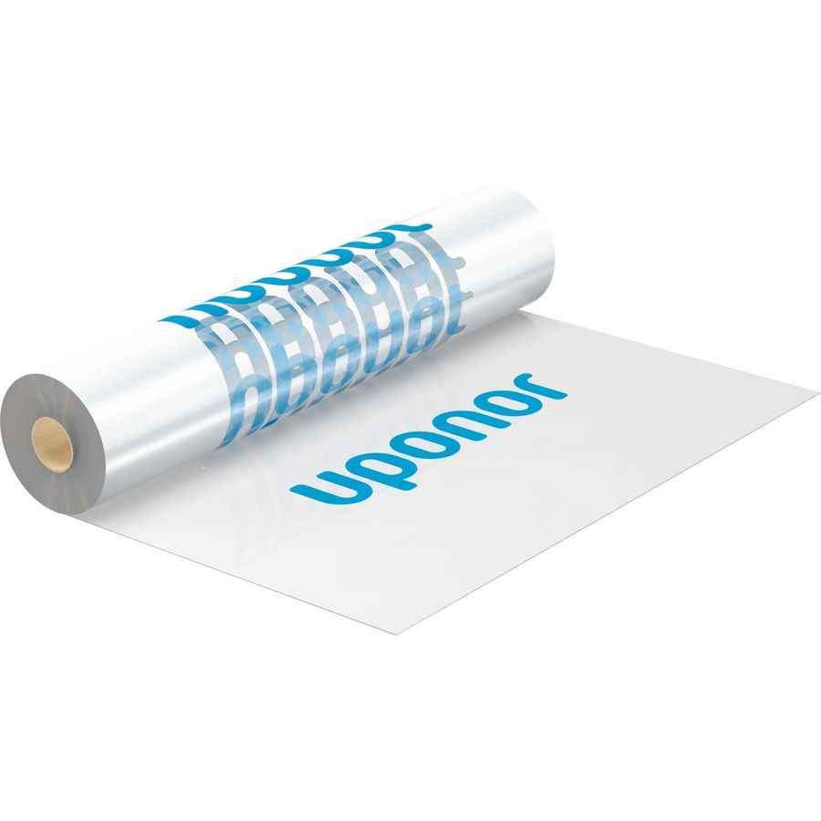 Rol a 150x1,5m. Polyethyleenfolie PE-type 100 Uponor