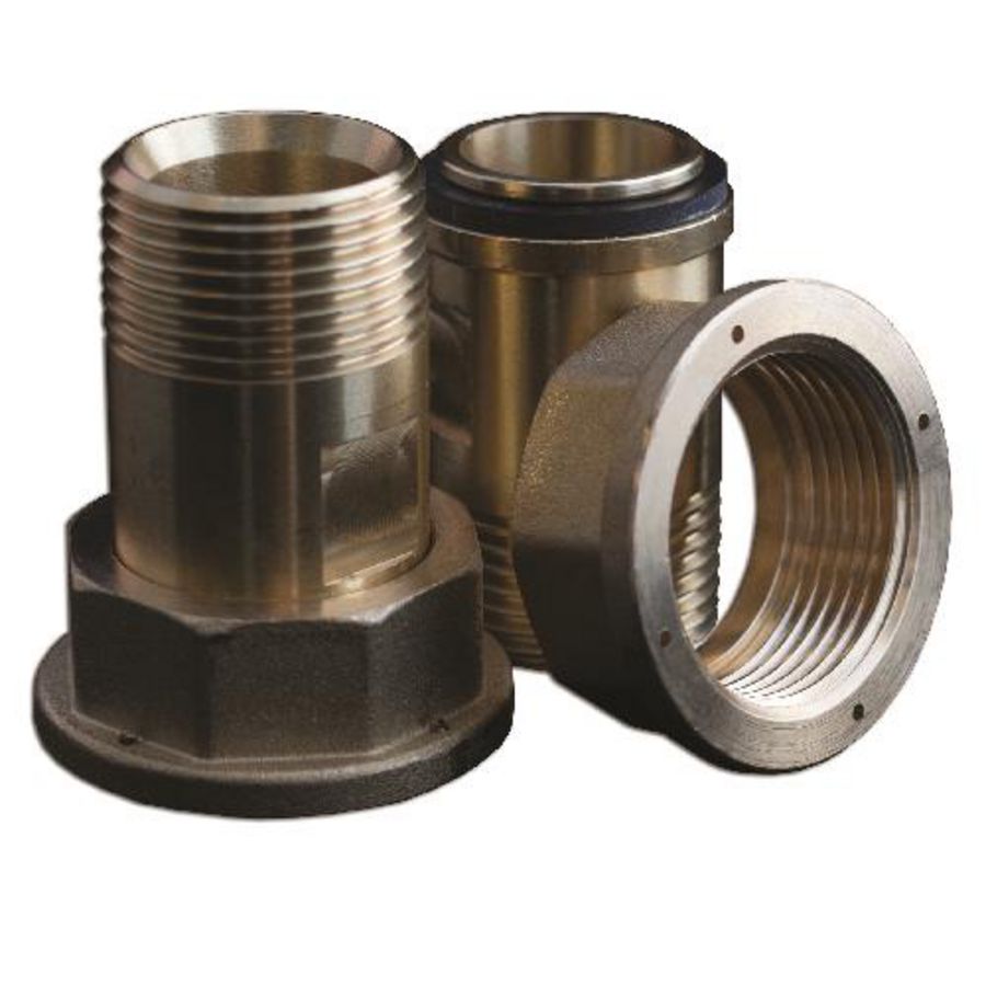Set a 2st. 2-Del. koppeling 3/4" bt. v. gasmeter G1.6 /4/ 6 gAvilar