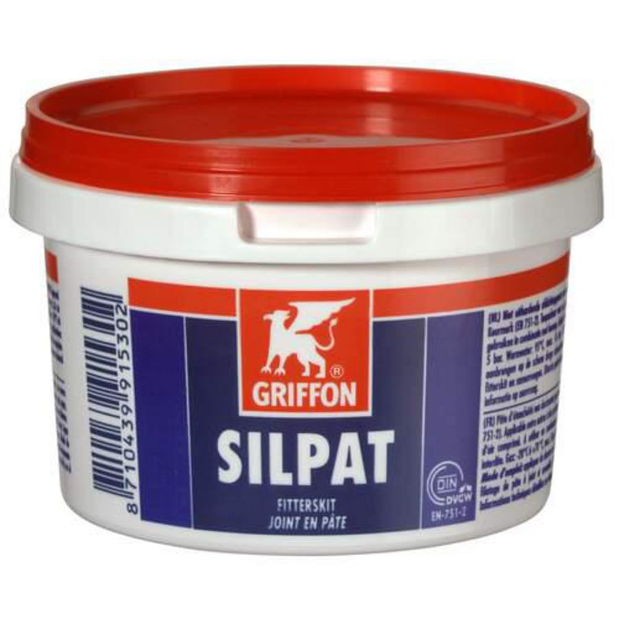 Fitterskit / afdichtingspasta SILPAT pot a 450gram Griffon