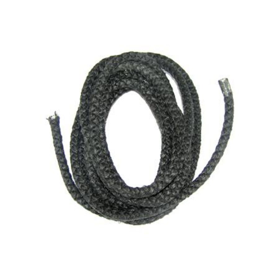 Afdichtkoord diameter 8 zwart met kern DRU