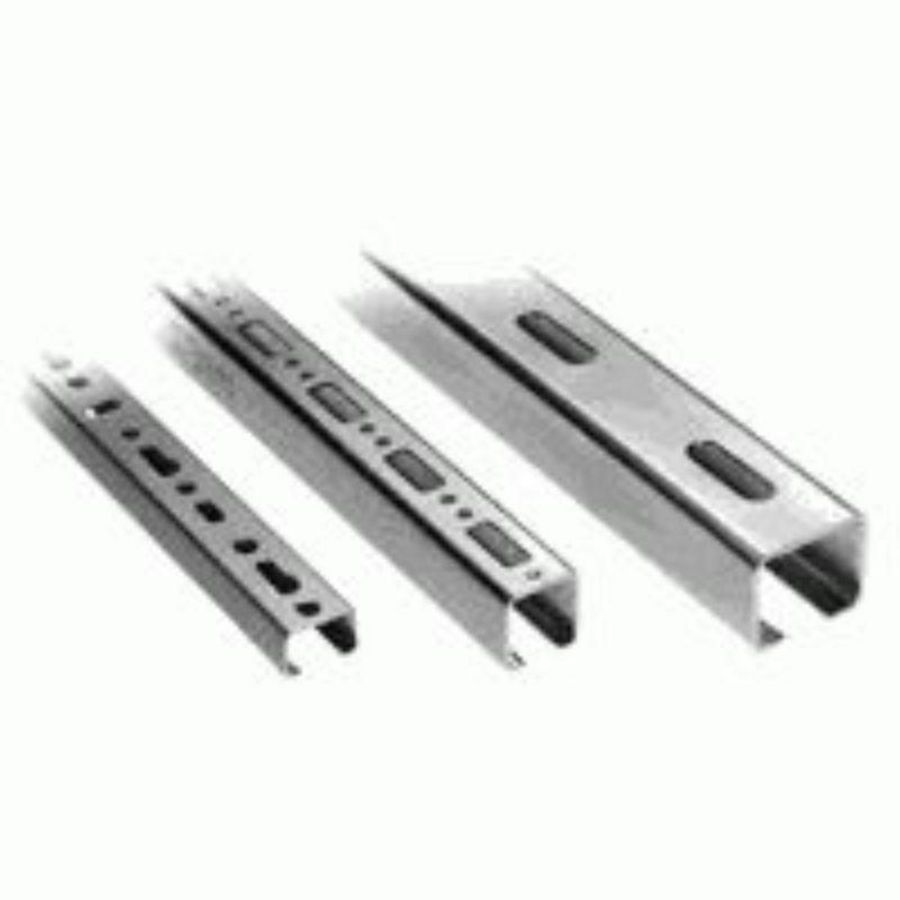 Lengte a 2m. montagerail Rapidrail verzinkt WM1 30x15mm VVE=10 Walraven