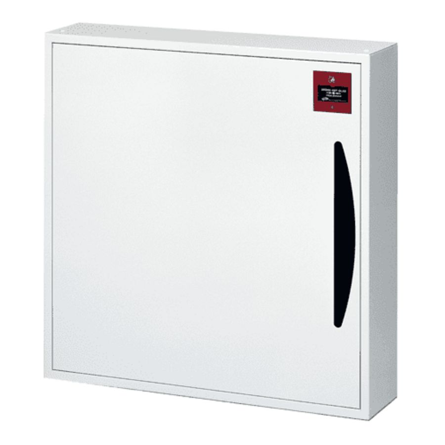 Varigrip haspelkast 790x790x185mm scharnier links met meldervak 87x87mm excl. montageset Ajax