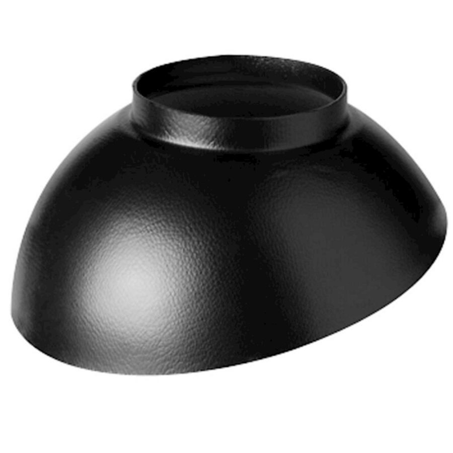 Kunststof schaal voor AVH zwart 5-25° R131-V131 Ubbink