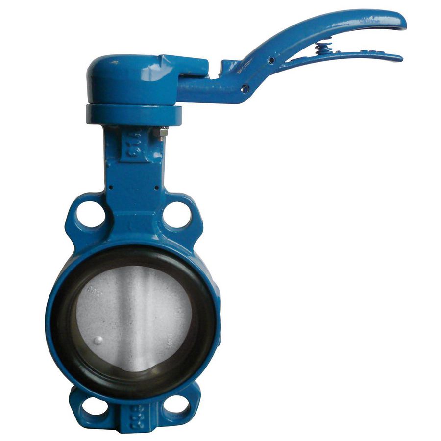 Vlinderklep Wafer Sylax DN100 GGG40-EPDM-RVS kort Watts