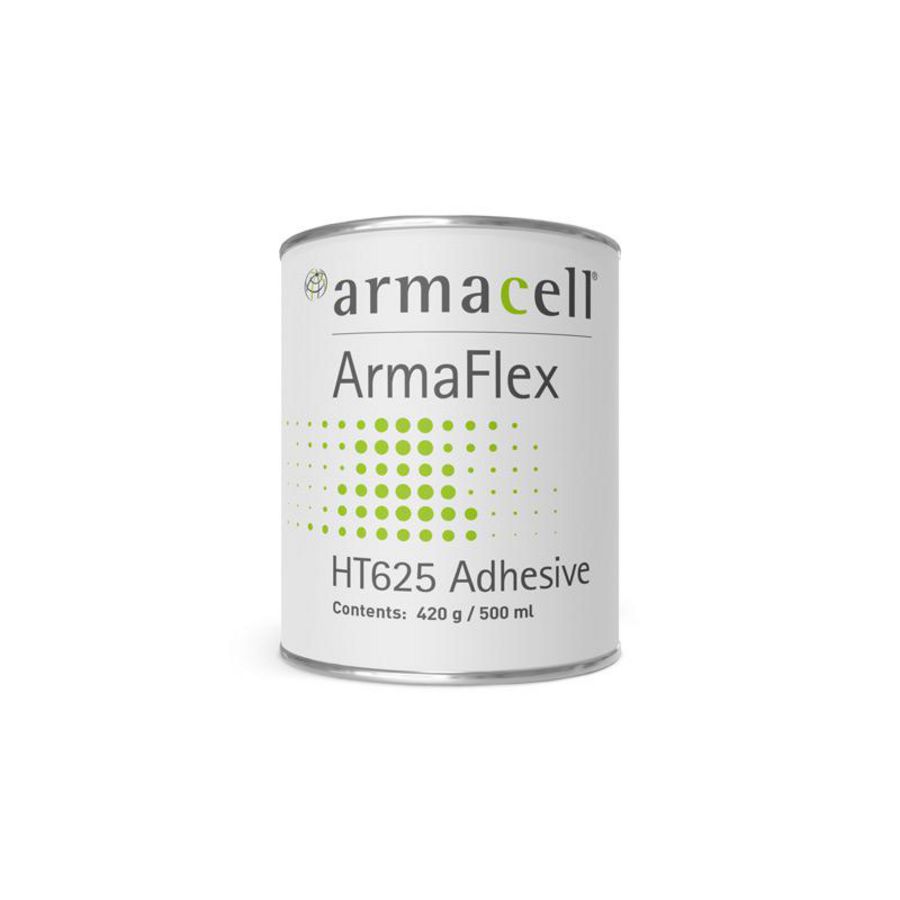 Blik a 0,25L lijm Armaflex HT 625 eencomponentenlijm + kwast Armacell