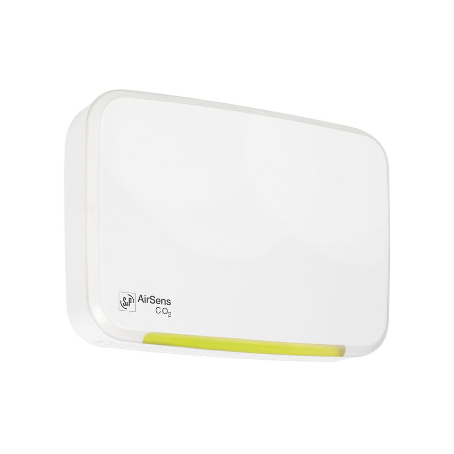 Luchtkwaliteitsensor / slimme regeling draadloos Airsens SABIK-CO2 RF NL Soler & Palau