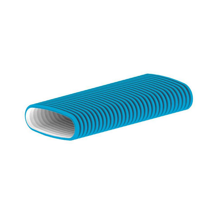 Rol a 20m. Hybalans+ aanvoerslang/ flexibele buis blauw ovaal 133x55mm Burgerhout
