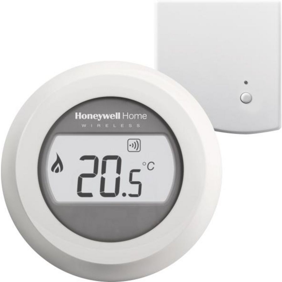 Kamerthermostaat Round draadloos Mod. Y87RF2008+ RF R8810A1018 Resideo