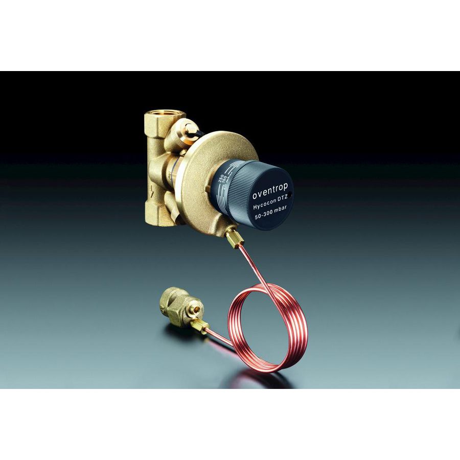 Hycocon DTZ drukverschilreg. PN16, 50-300 mbar DN25, 1 bidr Oventrop