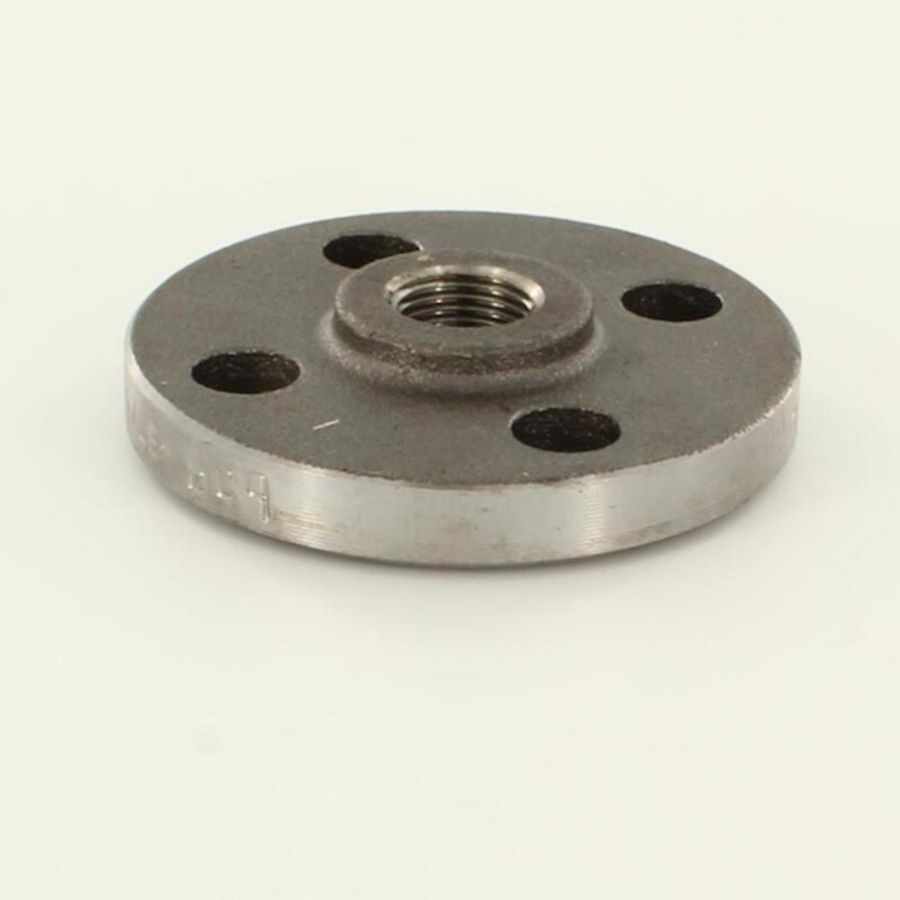 Stalen draadflens DIN2566 PN16 DN25 1" bn. 4 gats
