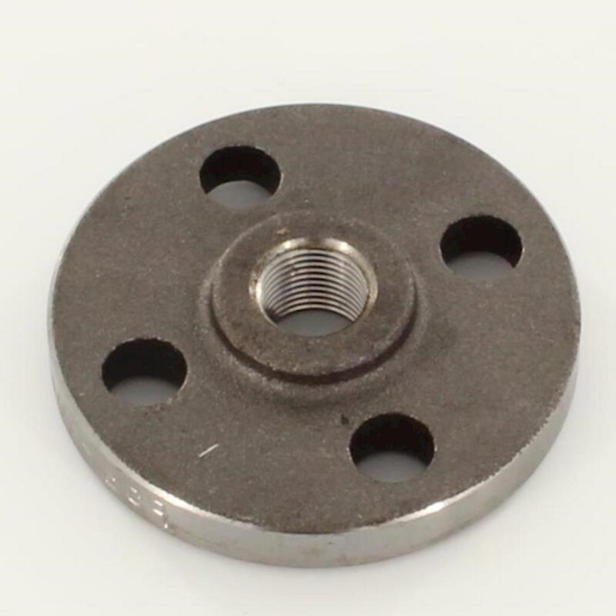 Stalen draadflens DIN2566 PN16 DN32 1.1/4" bn. 4 gats