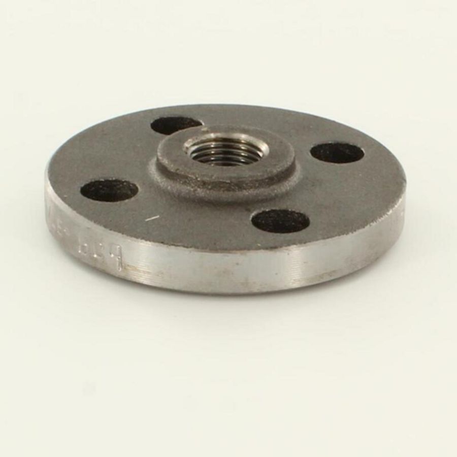 Stalen draadflens DIN2566 PN16 DN32 1.1/4" bn. 4 gats