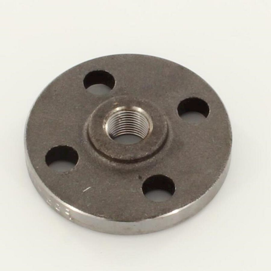 Stalen draadflens DIN2566 PN16 DN50 2" bn. 4 gats
