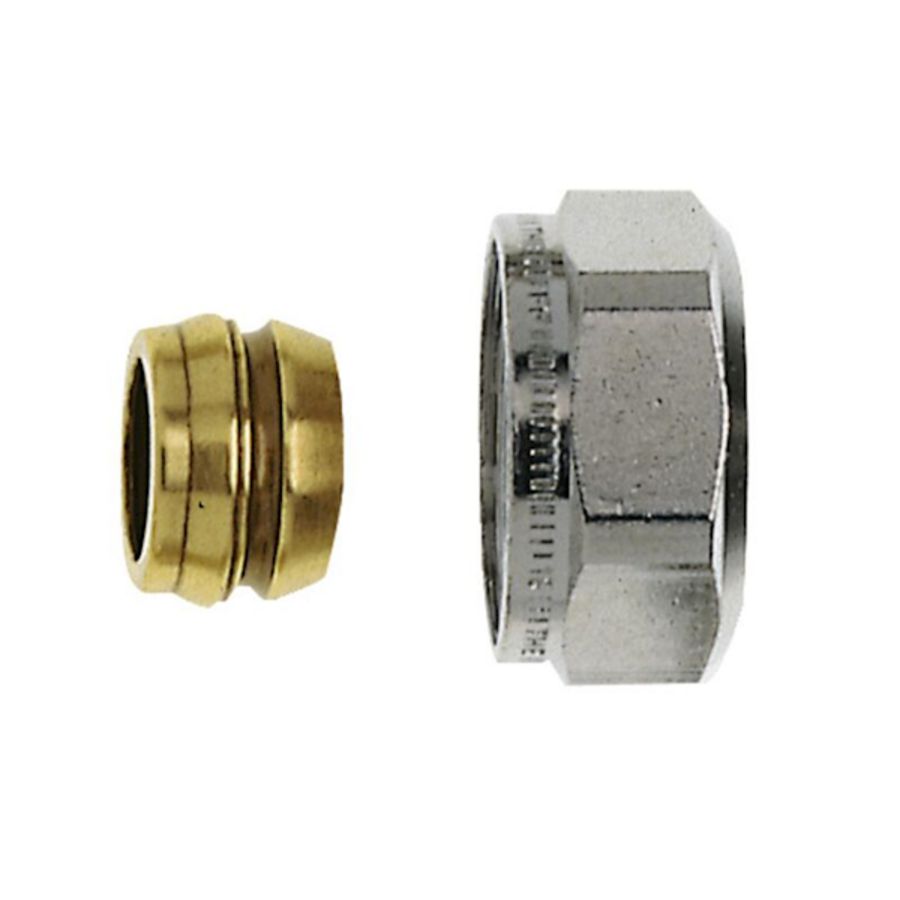 Knelkoppeling staal/CU M24x1,5 x 15mm VVE=2 IMI Heimeier