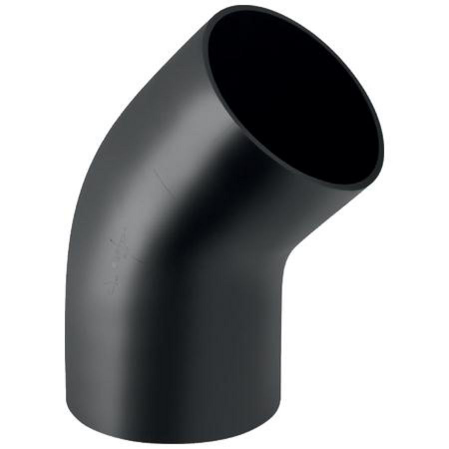 Polyethyleen (PE) bocht 45° gelaste uitvoering 200mm Geberit