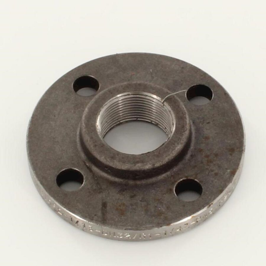 Stalen draadflens DIN2565 PN6 DN40 1.1/2" bn. 4 gats