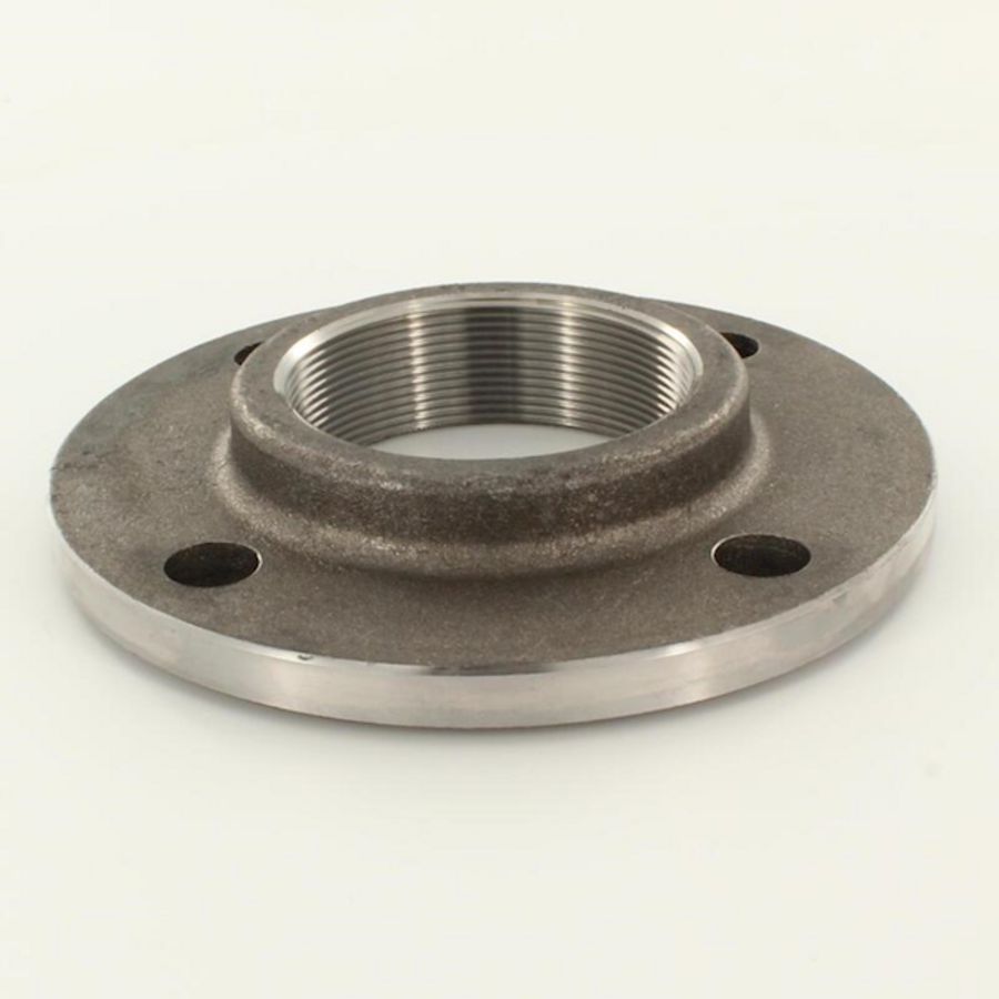 Stalen draadflens DIN2565 PN6 DN80 3" bn. 4 gats