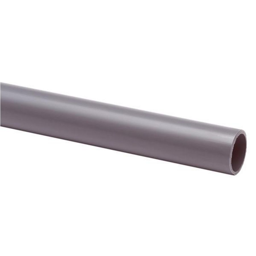 Lengte a 4m. elektrobuis slagvast VSV grijs 5/8" VVE=25 Wavin