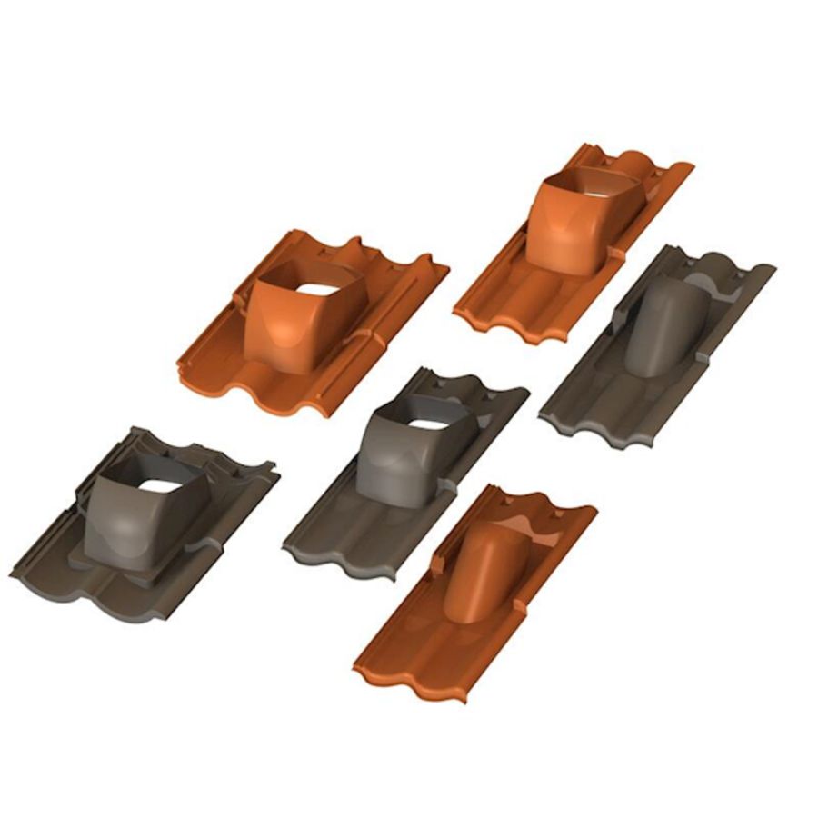 Pan verstelbaar SND 25-45° 1 pans F120-F140-F170 Burgerhout