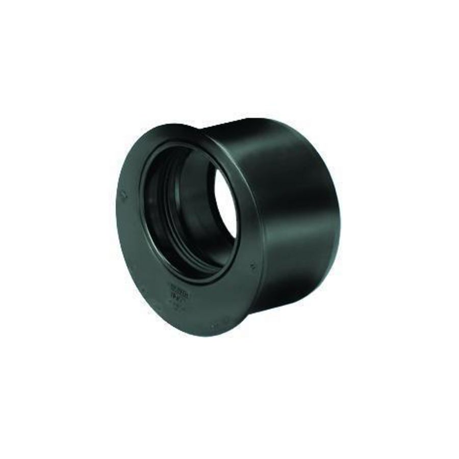 Wafix PP manchet excentrisch inzetverloopring 110x75mm spie/mof zwart Wavin