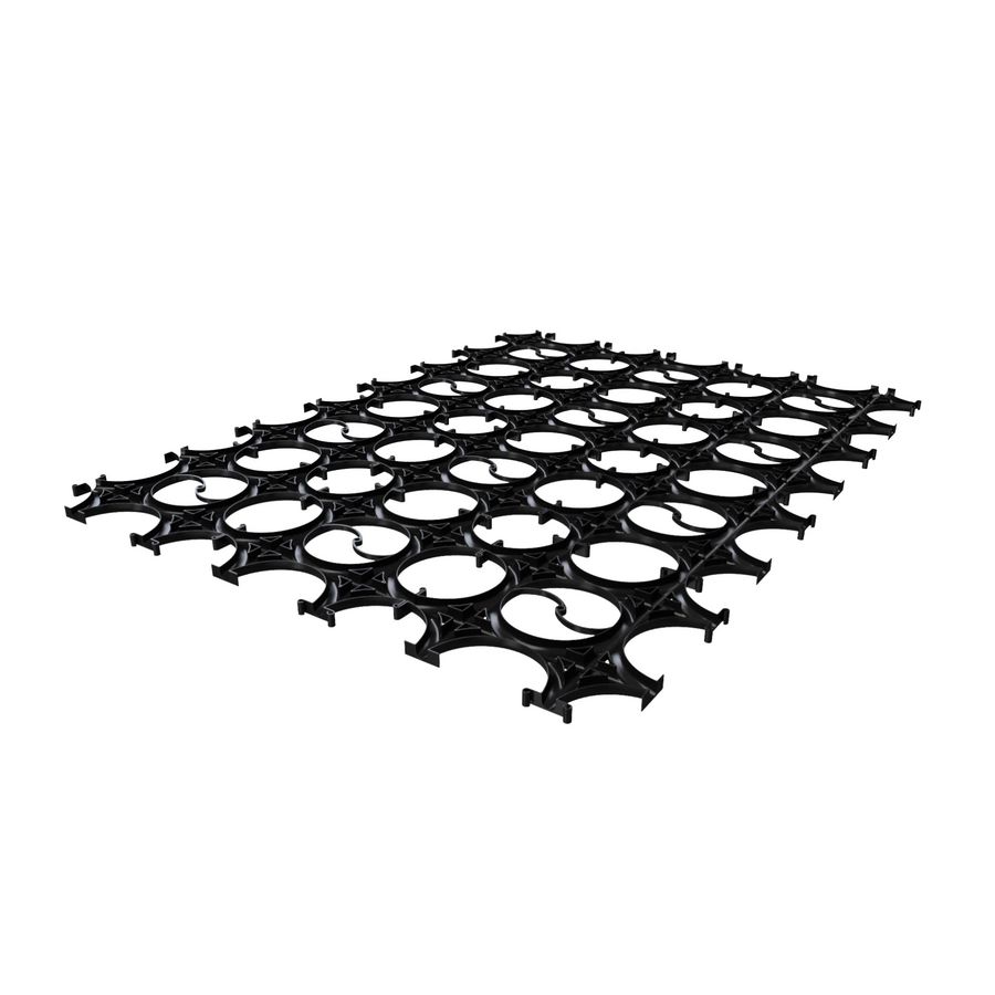 Set a 5 kunststof matten SLIM FIT systeem 10mm 60x80cm (2,4m²) MAGNUM