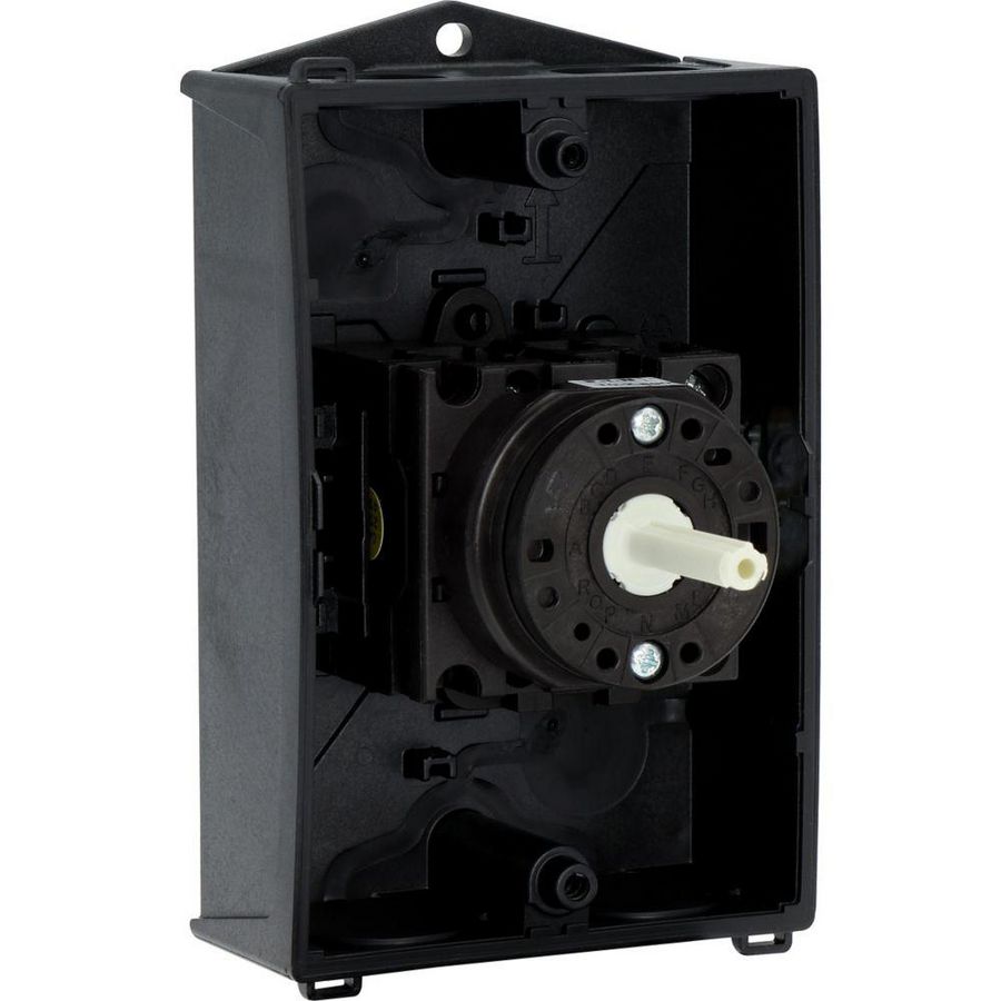 Aan-Uit-schakelaar 3-polig +N 20A 90° opbouw 4kW 207109 Eaton
