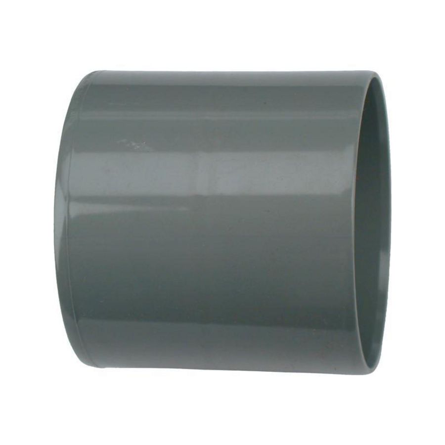 Steekmof Wadal lijm PVC 110mm grijs Wavin