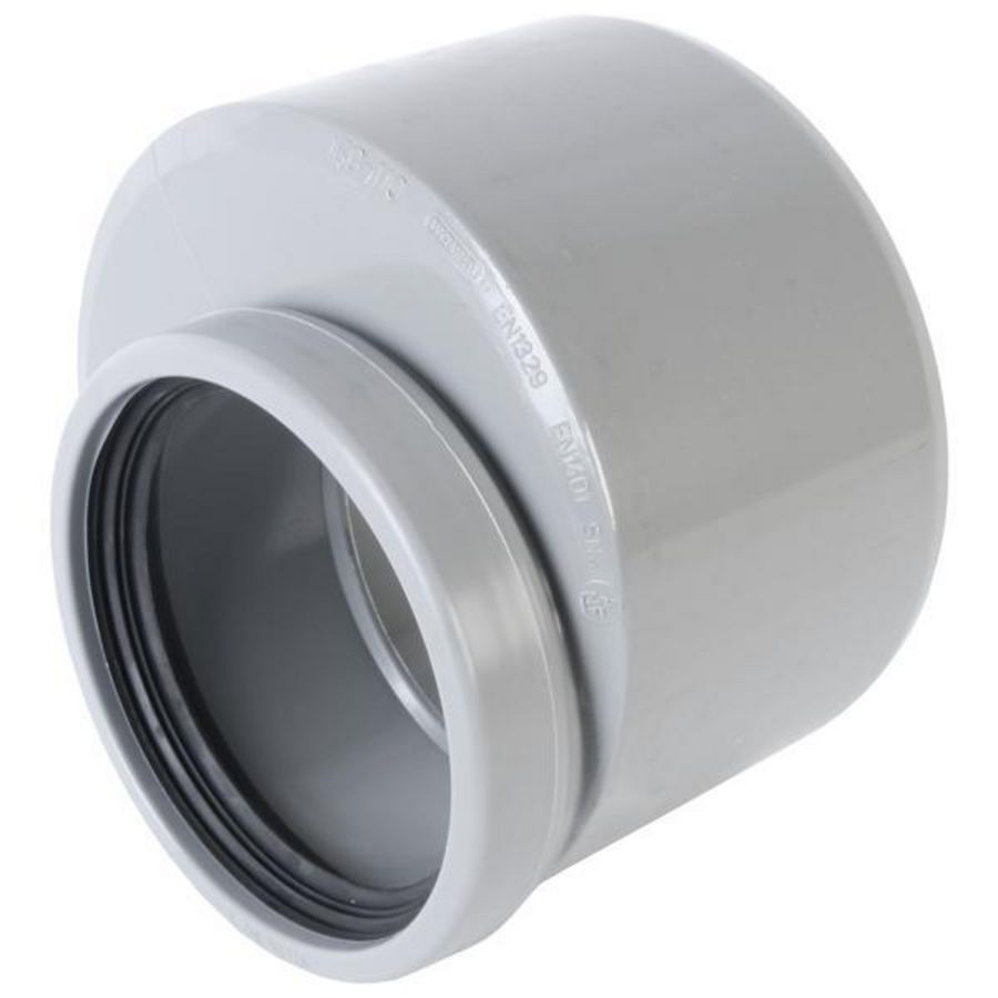 Wafix PVC manchet inzetverloopring 160x125mm SN4 grijs Wavin