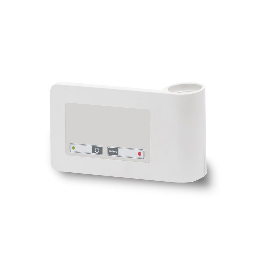 Regeling (ontvanger + draadloze thermostaat) E-VOLVE E-V-RF wit (montage ontvanger rechtsonder elek. radiator) VASCO