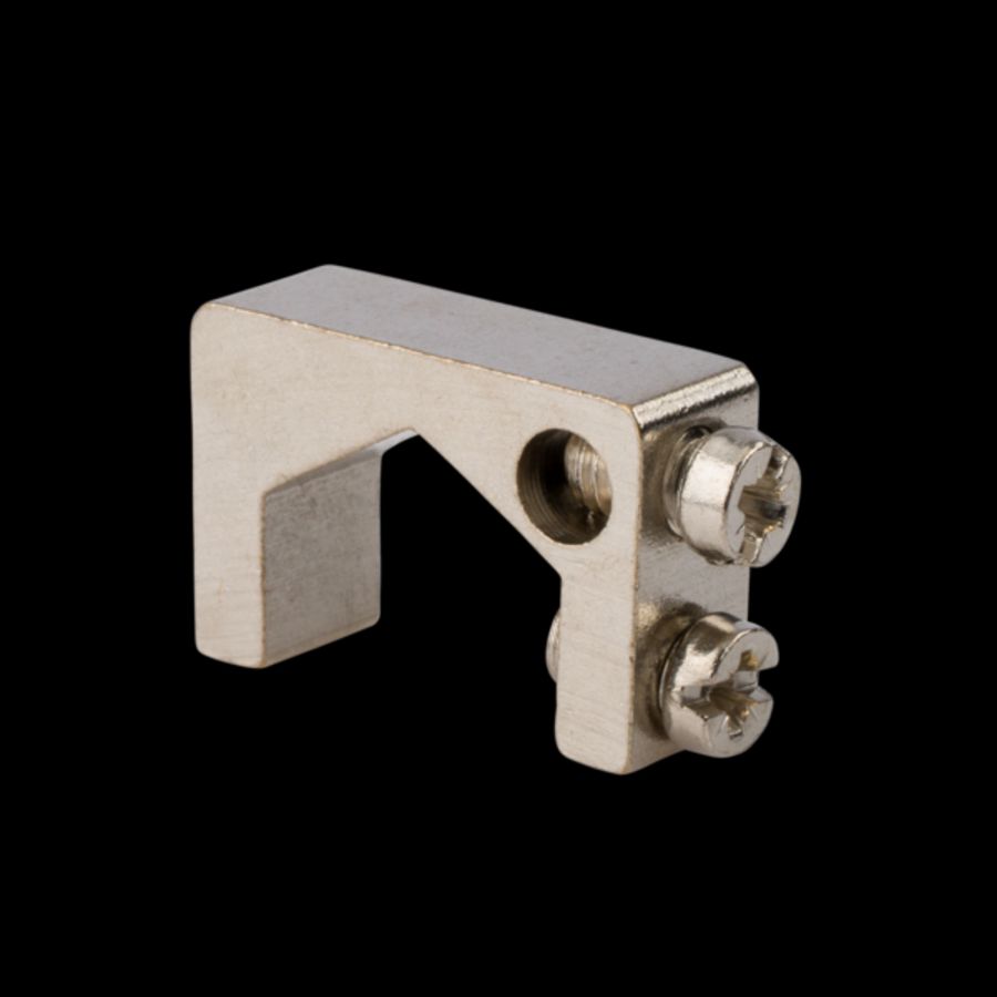 Aardklem tbv designradiator klembereik 19mm (voor op kraanwartelmoer) JMV