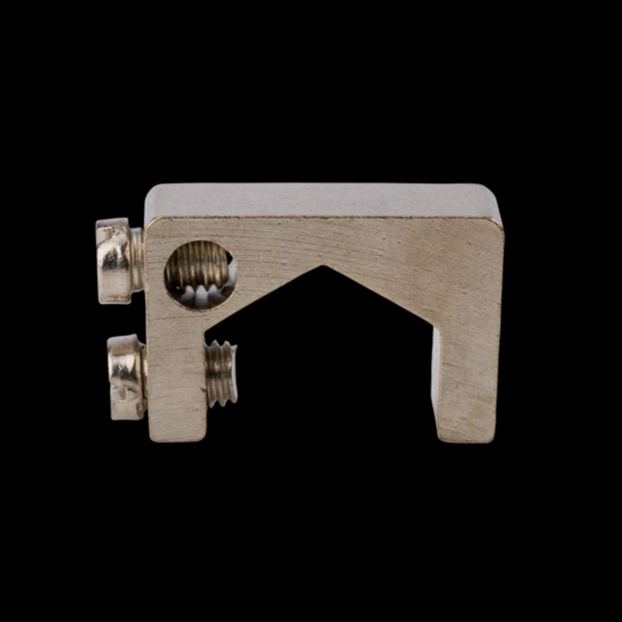 Aardklem tbv designradiator klembereik 19mm (voor op kraanwartelmoer) JMV