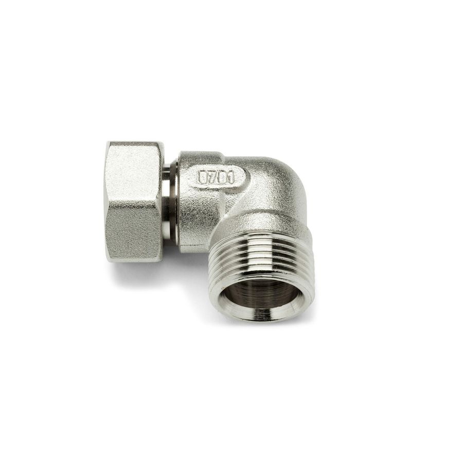 Bocht 90°  (3/4"- 3/4") voor ventielset VASCO