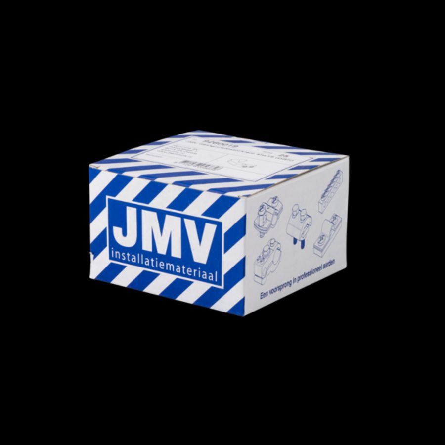 Aardklem tbv designradiator klembereik 19mm (voor op kraanwartelmoer) JMV