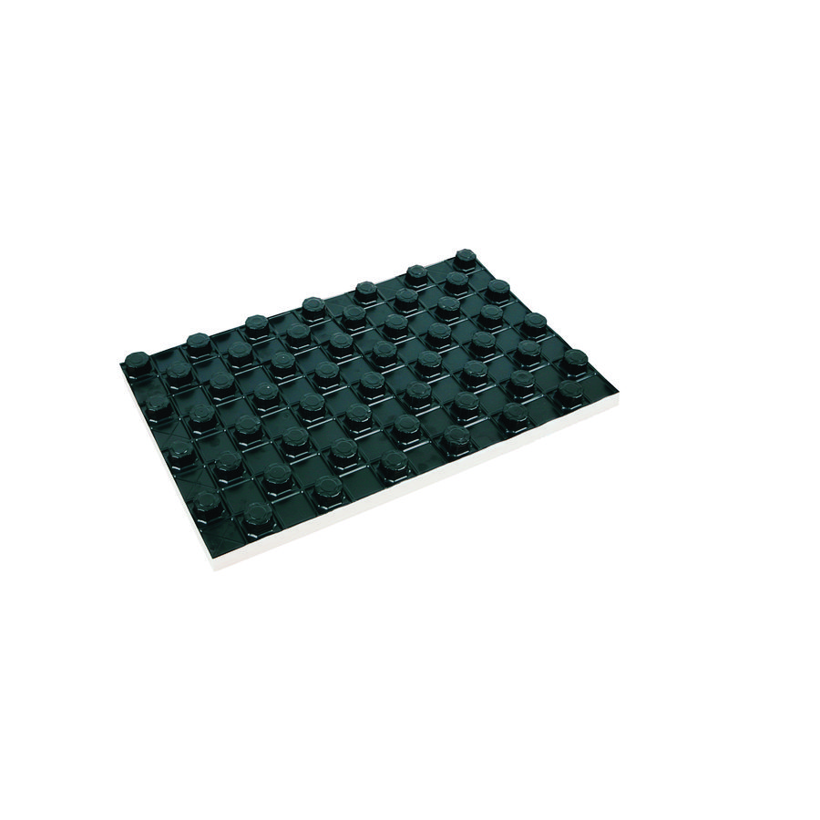 Noppenplaat 1400x800mm (1,12m²) met 30mm EPS isolatie VVE=7 Henco